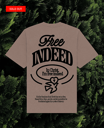 Free Indeed T-Shirt (Brown).png