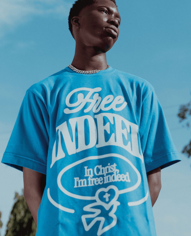Free Indeed T-Shirt Blue.png